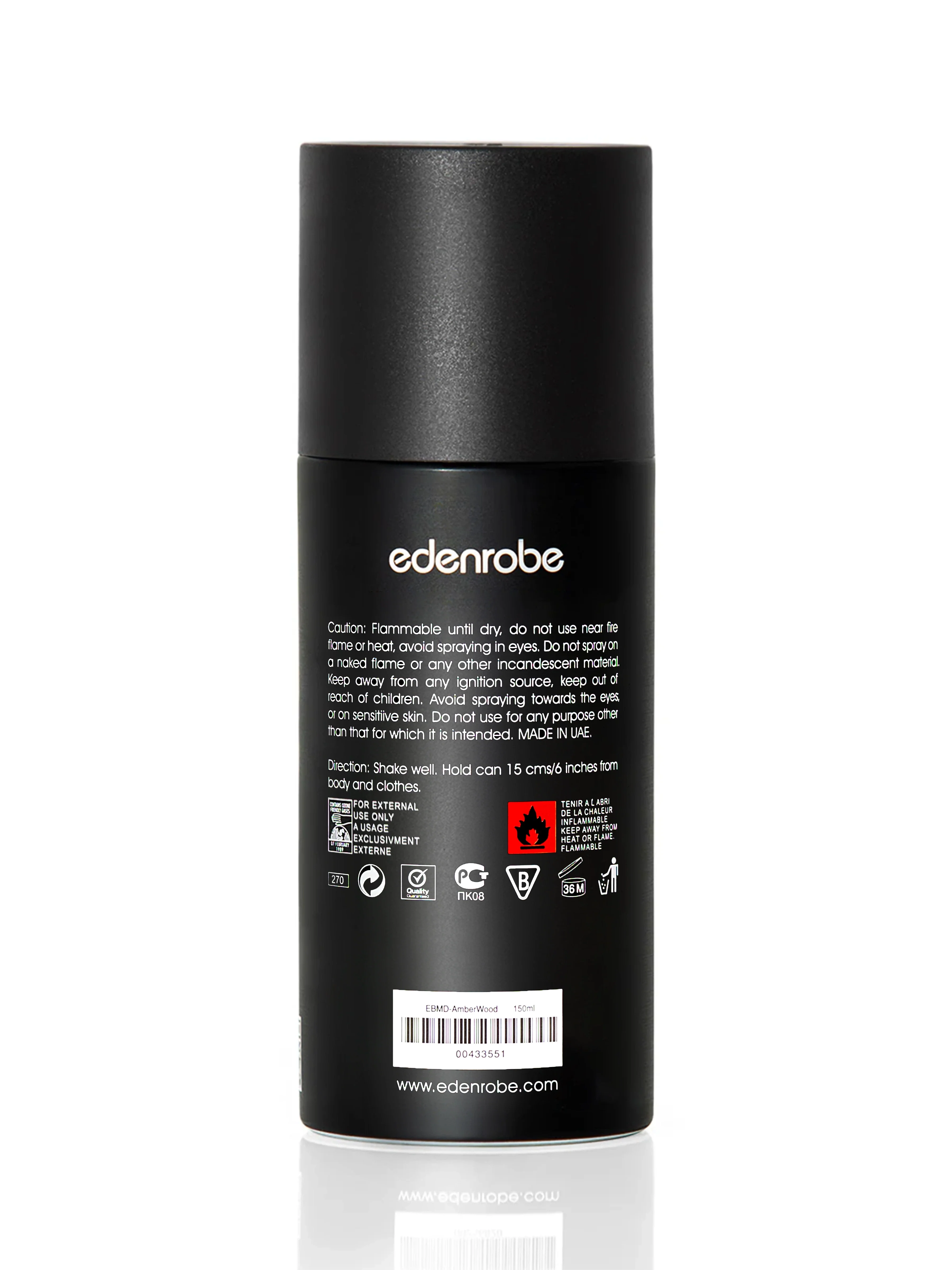 Amber Wood 150ML - EBMD-AmberWood - Image 2