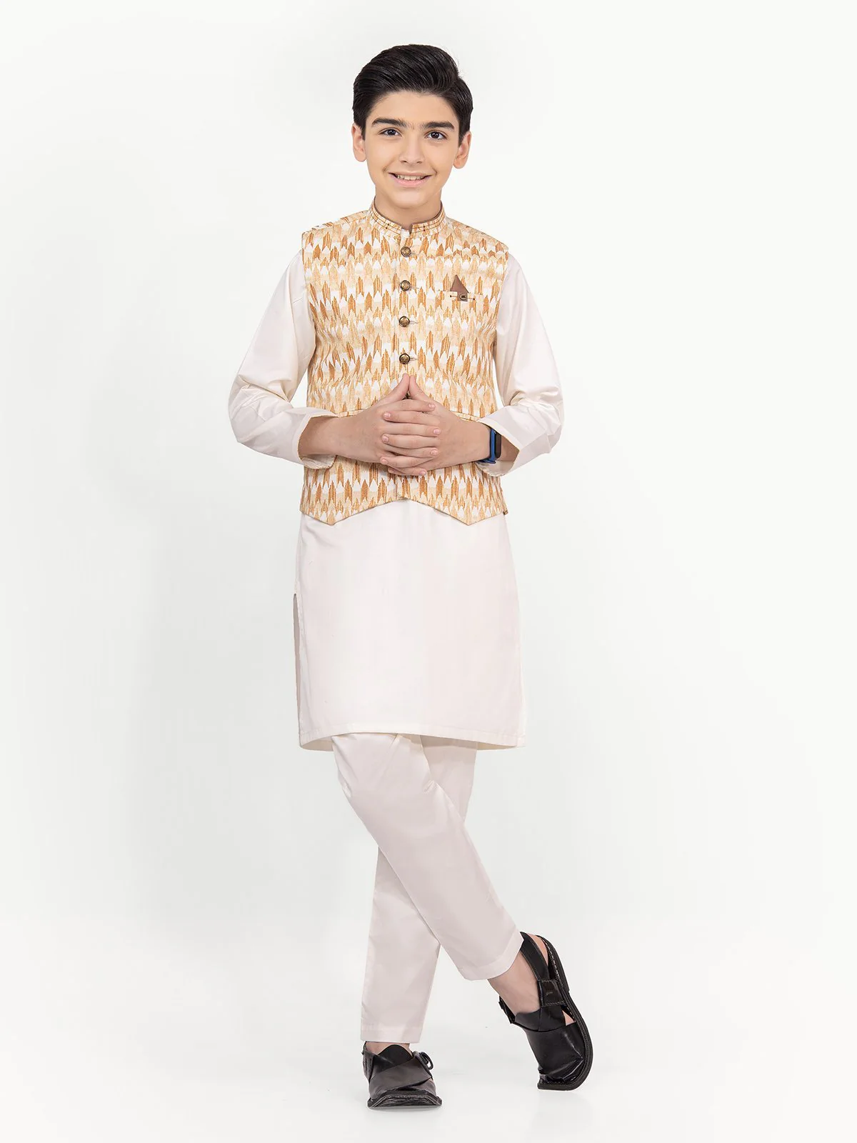 Cotton Waistcoat Suit - EBTWCS22-25159