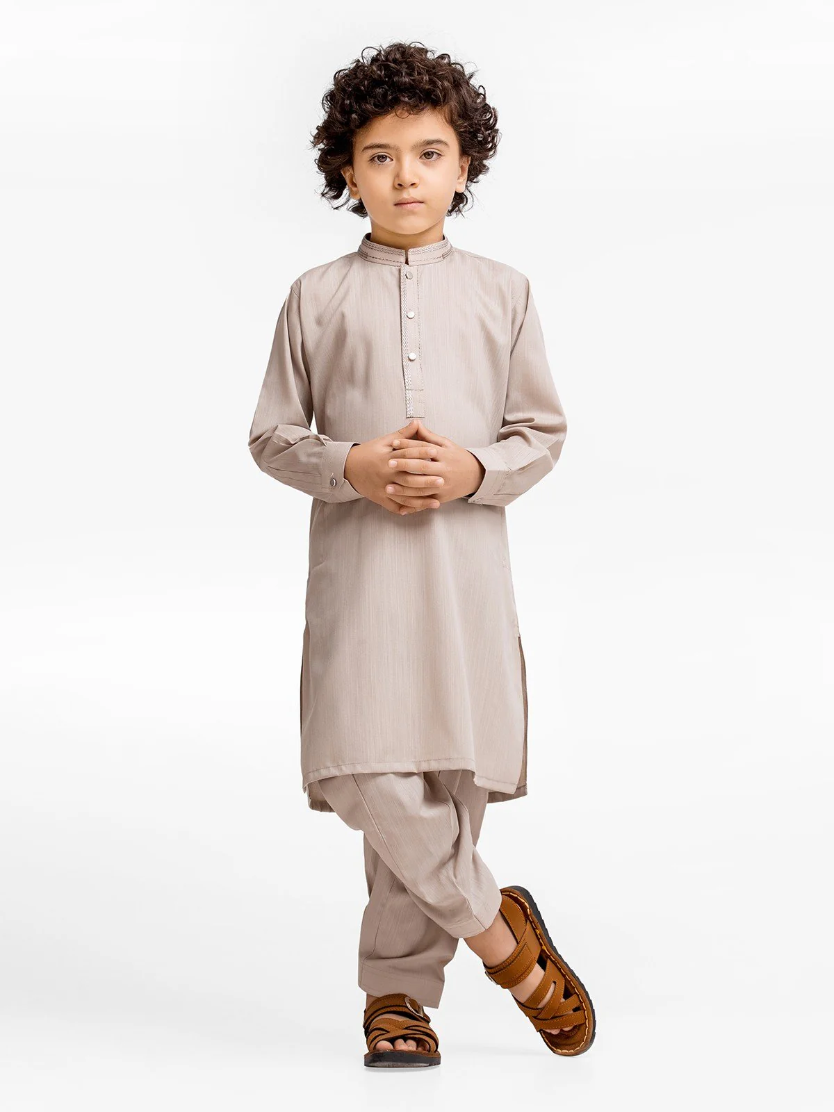 Embroidered Blended Shalwar Kameez - EBTKS23-3892 - Image 2