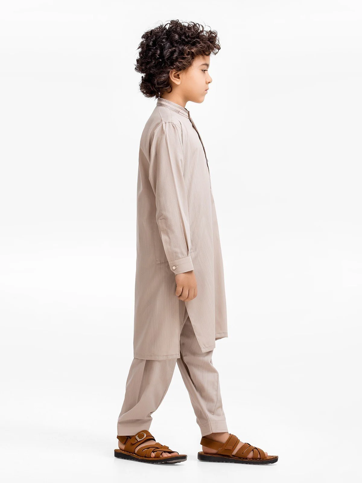 Embroidered Blended Shalwar Kameez - EBTKS23-3892 - Image 3