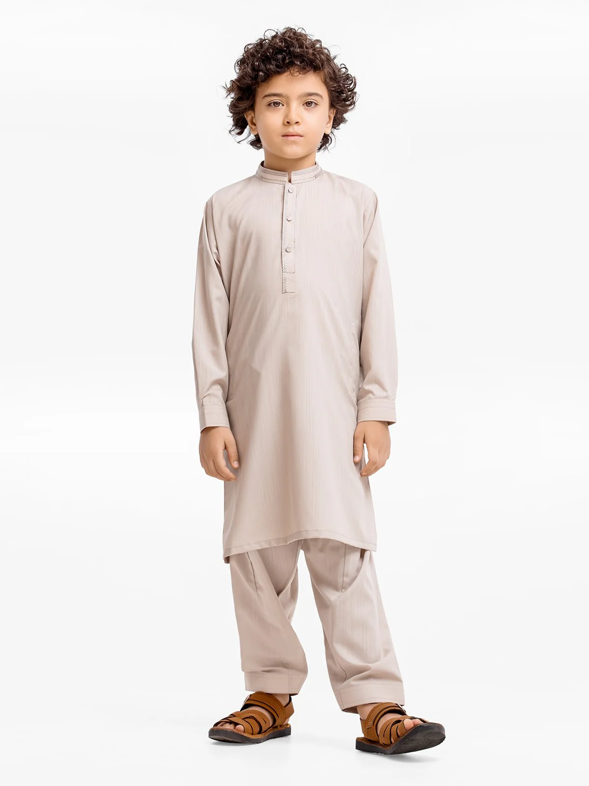 Embroidered Blended Shalwar Kameez - EBTKS23-3892 - Image 4