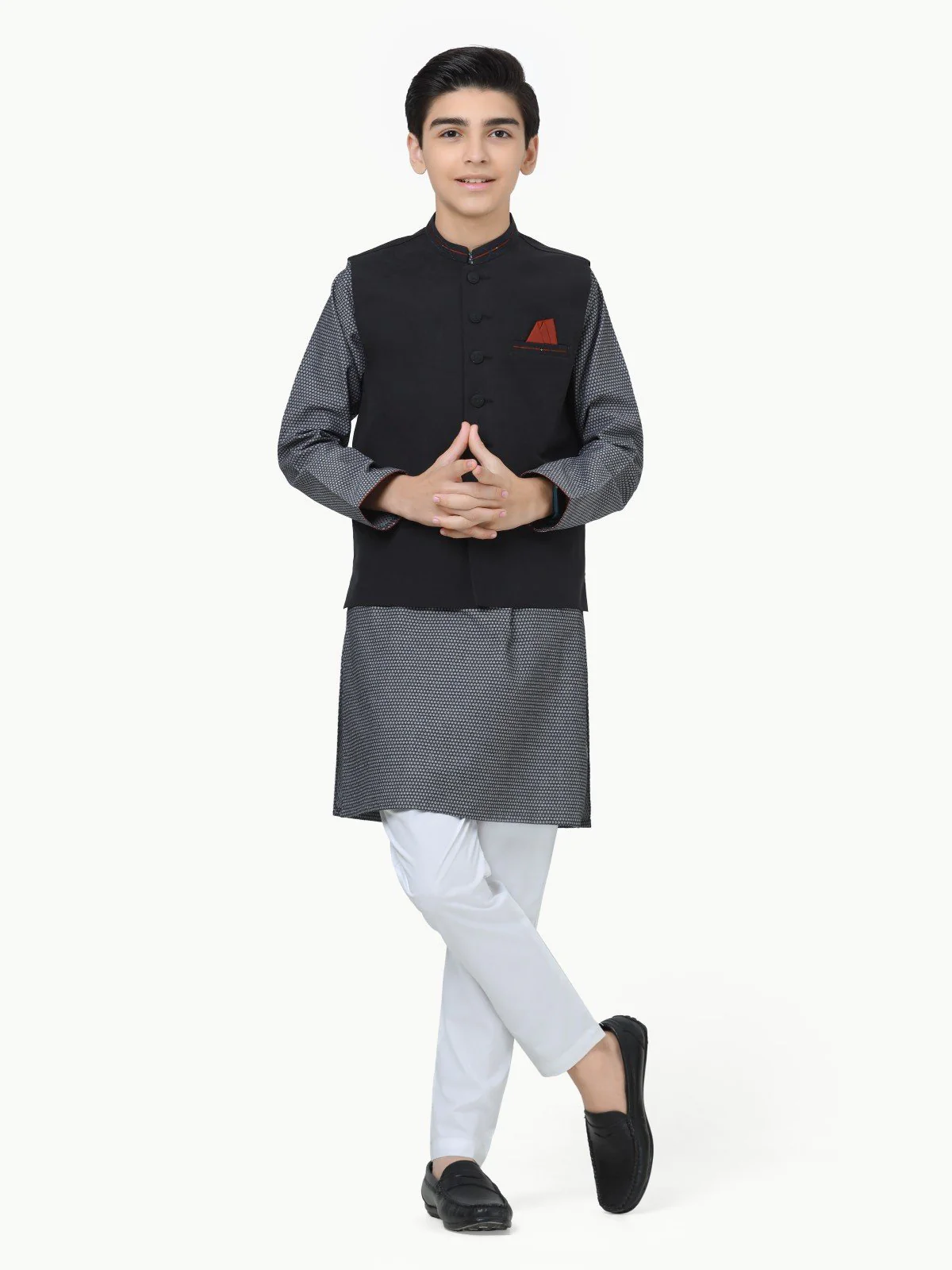 Cotton Waistcoat Suit - EBTWCS22-25178