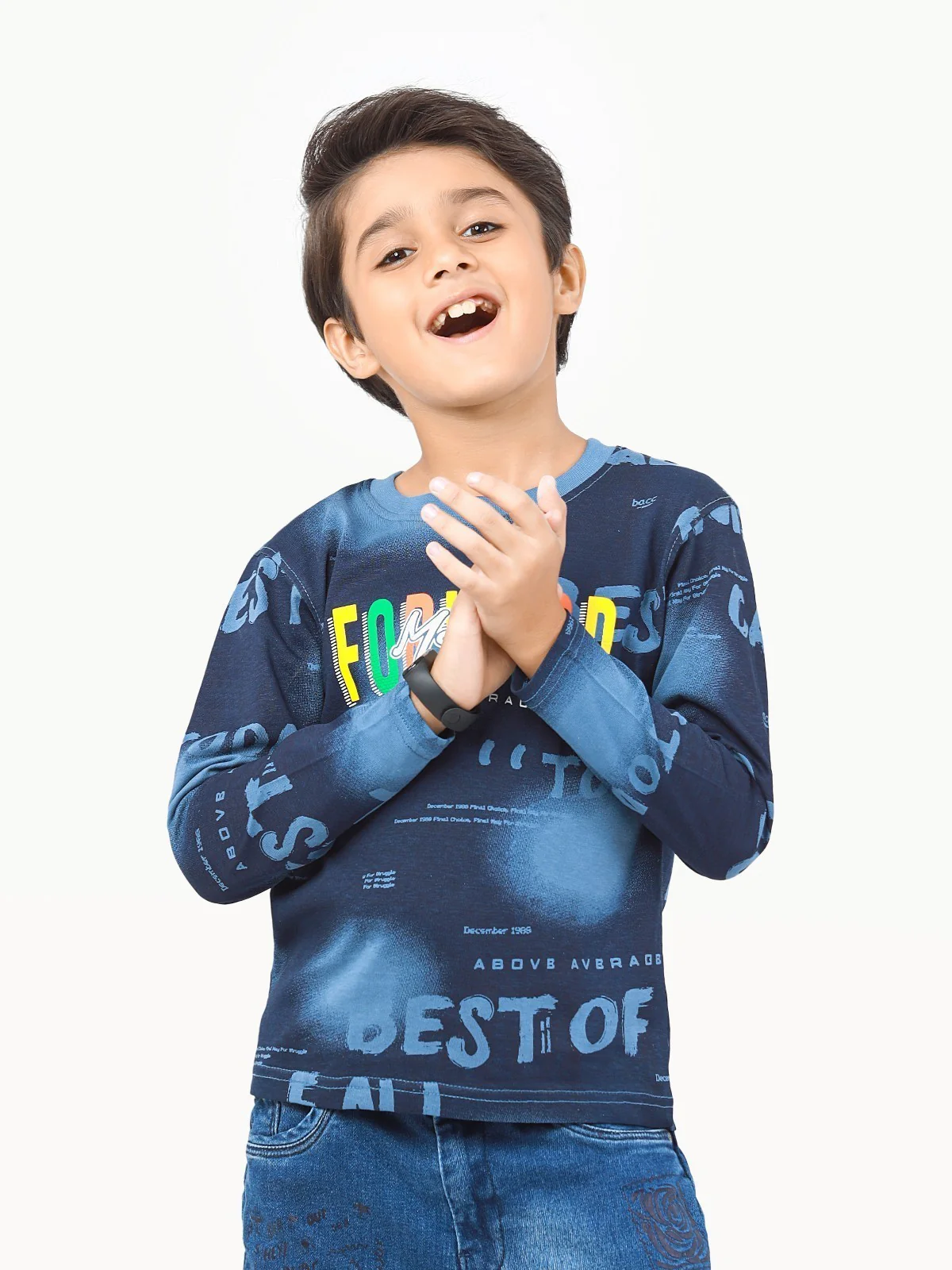 Full Sleeves All Over Print Tee - EBTGF22-010 - Image 2