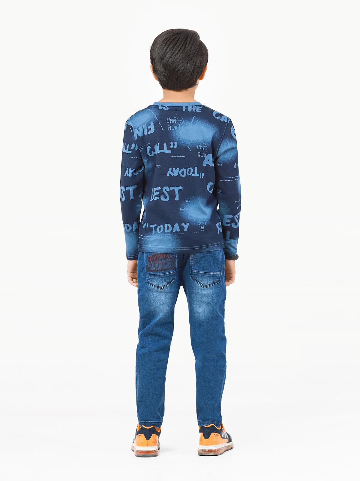 Full Sleeves All Over Print Tee - EBTGF22-010 - Image 6