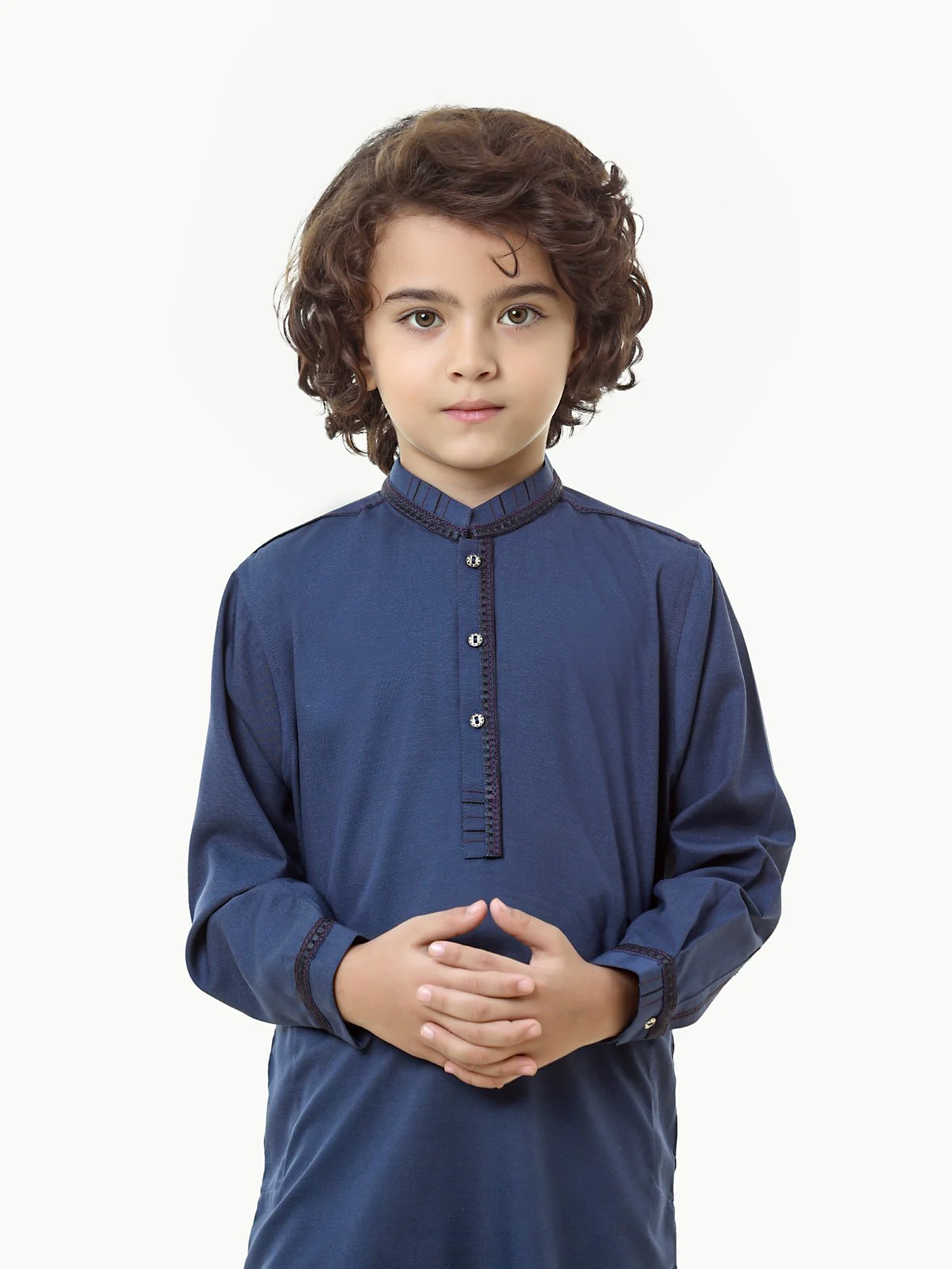 Embroidered Blended Shalwar Kameez - EBTKS23-3811 - Image 2