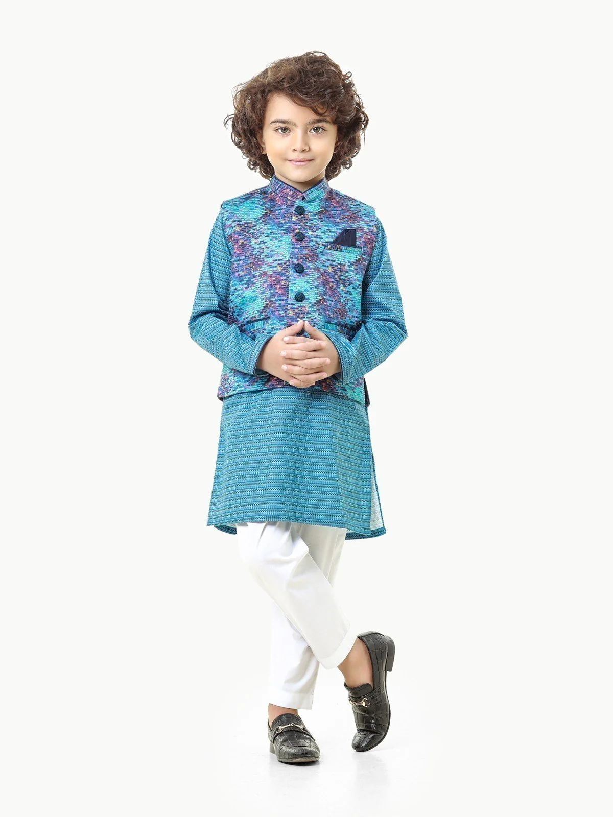 Cotton Waistcoat Suit - EBTWCS23-25176