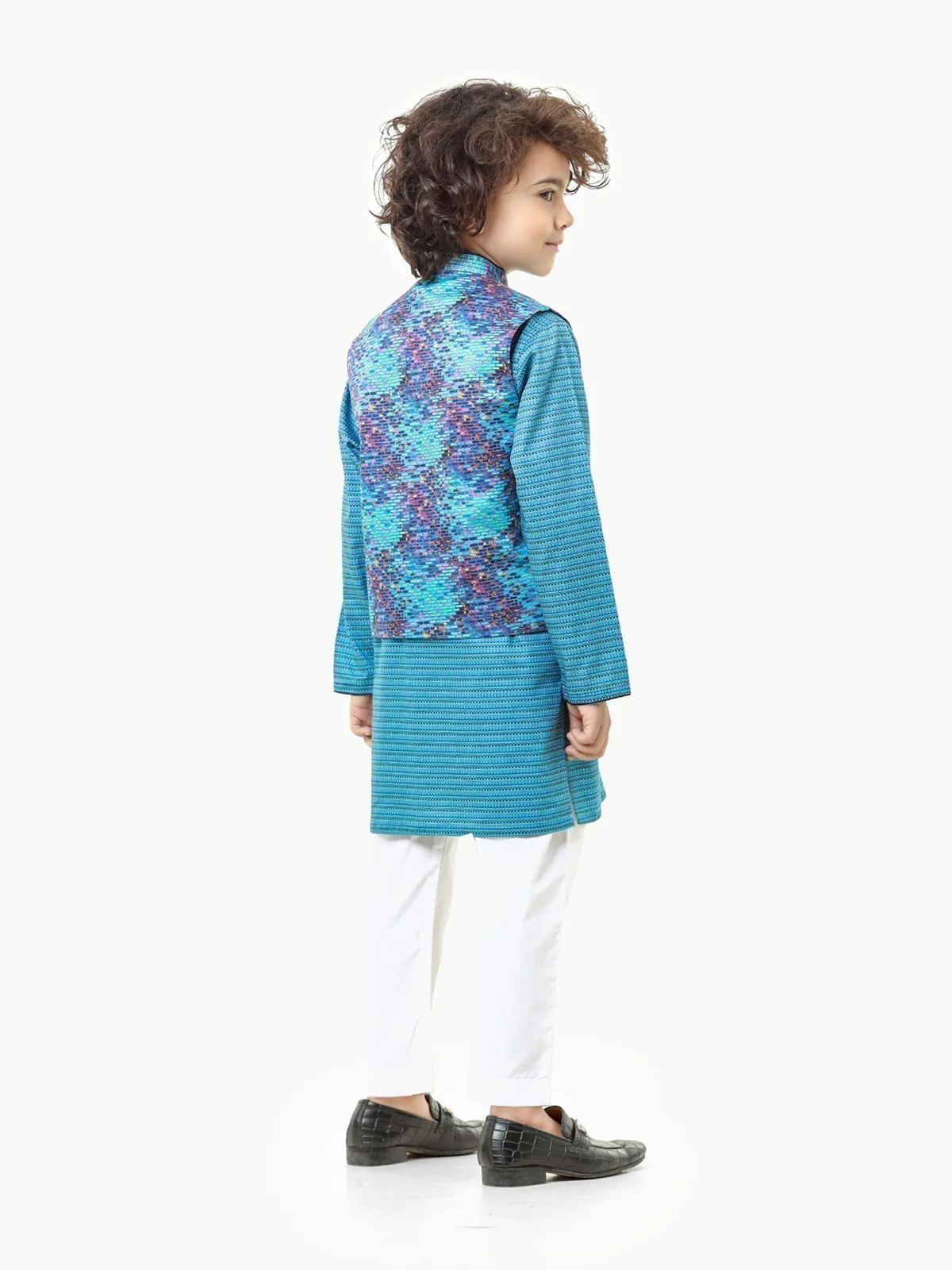Cotton Waistcoat Suit - EBTWCS23-25176 - Image 6