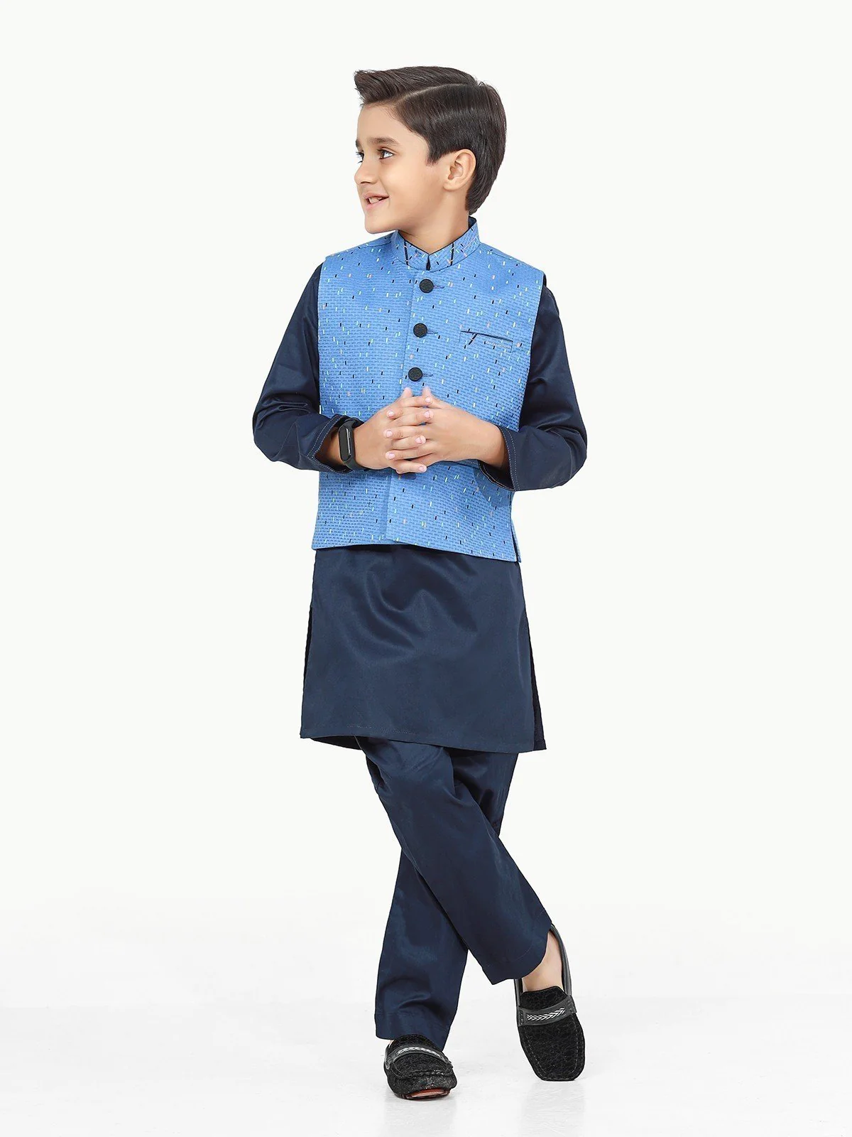 Cotton Waistcoat Suit - EBTWCS22-25174