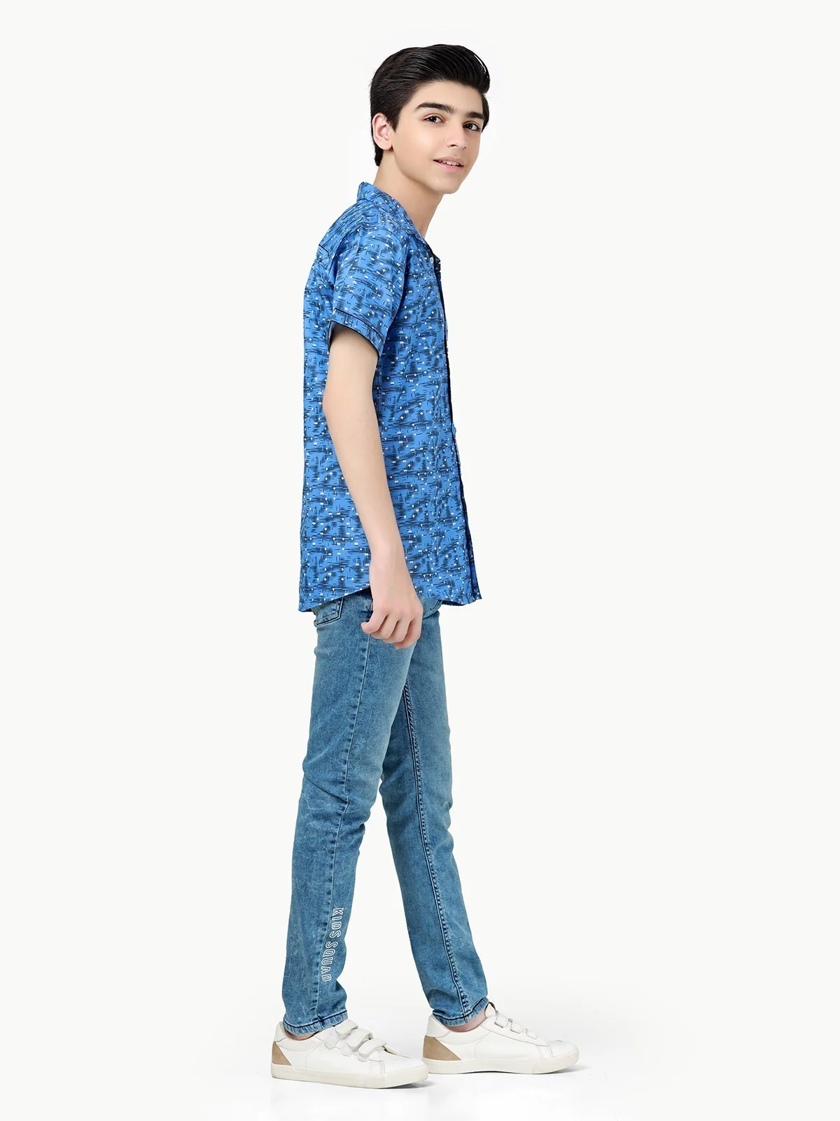 Half Sleeves Printed Shirt - EBTS22-27444 - Image 3