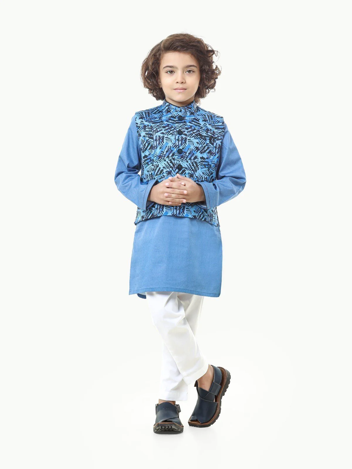 Cotton Waistcoat Suit - EBTWCS23-25177