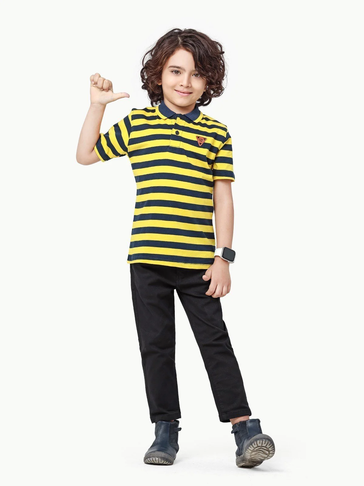 Striped Polo - EBTPS23-033