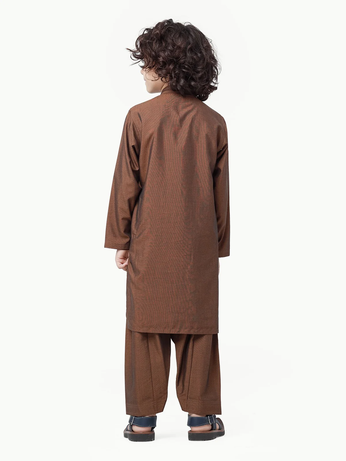 Embroidered Blended Shalwar Kameez - EBTKS23-3860 - Image 4