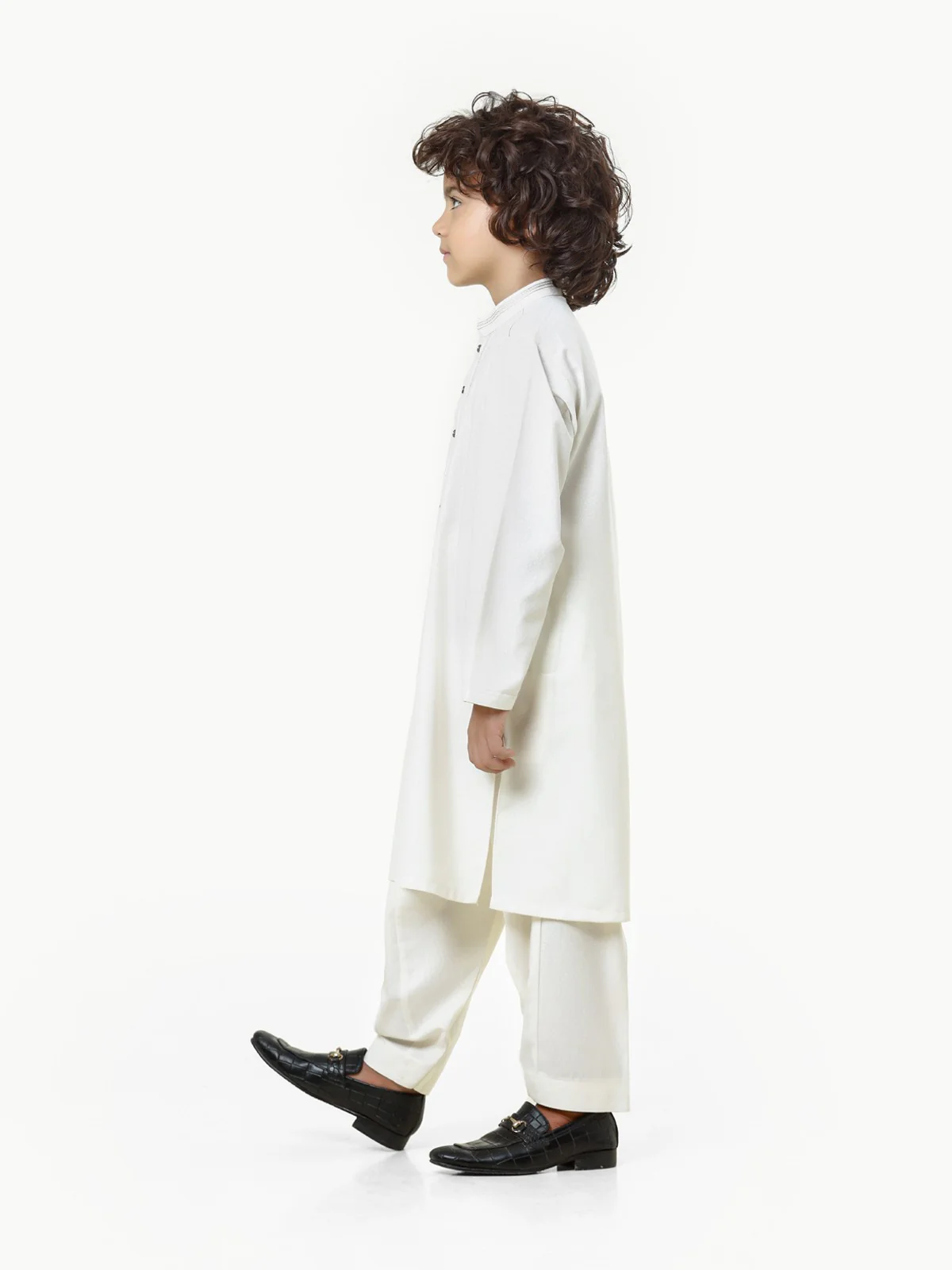 Embroidered Blended Shalwar Kameez - EBTKS23-3810 - Image 3