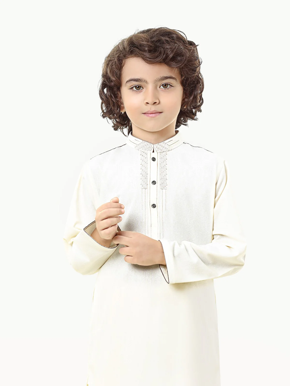 Embroidered Blended Shalwar Kameez - EBTKS23-3813 - Image 2