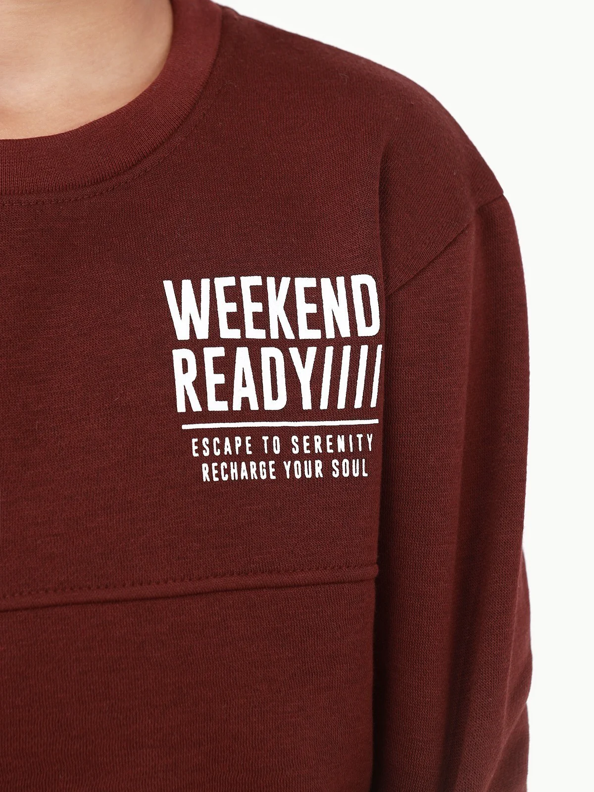 Crew Neck Graphic Sweatshirt - EBTSS22-001 - Image 4