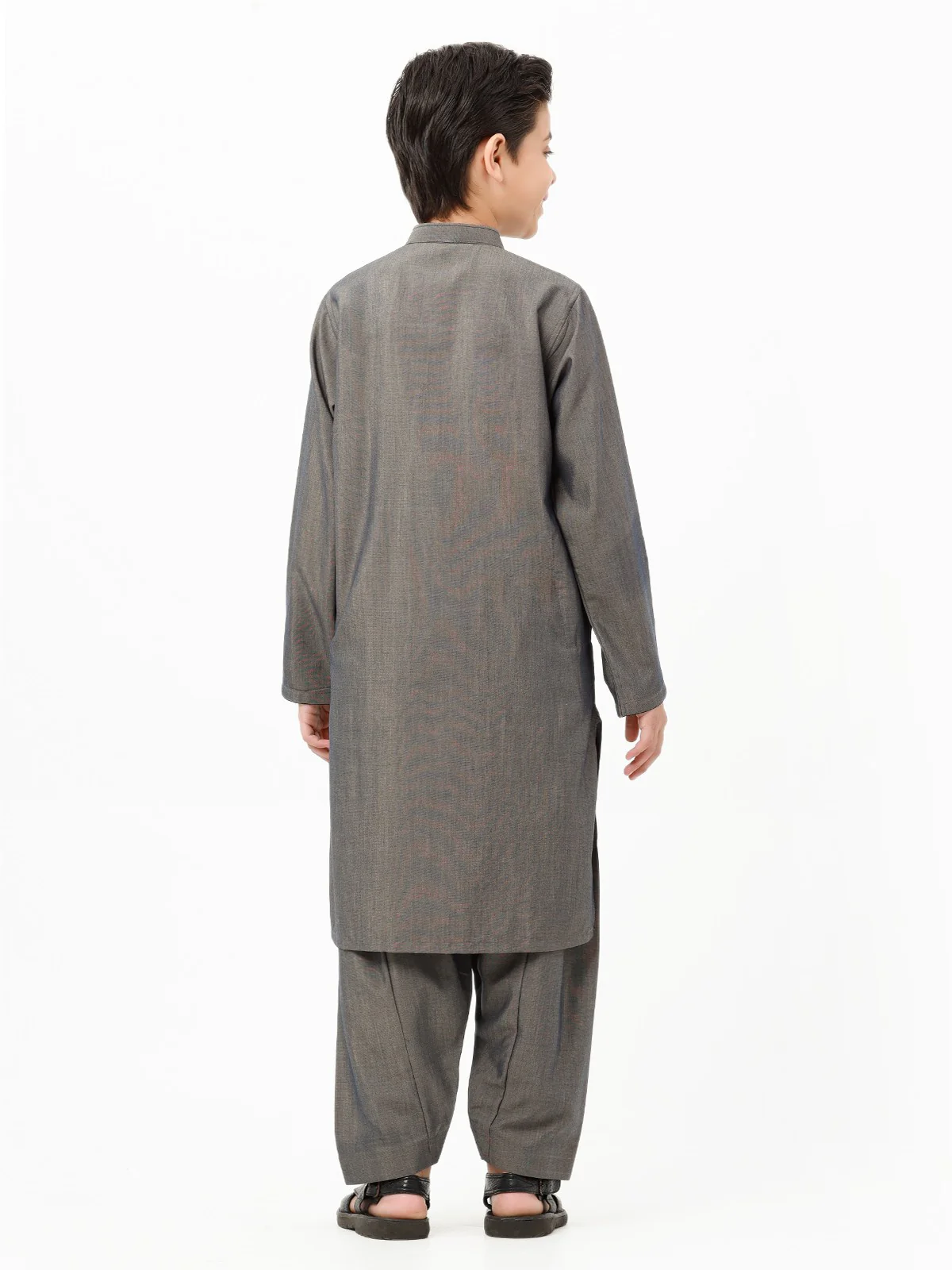 Embroidered Blended Shalwar Kameez - EBTKS23-3858 - Image 4