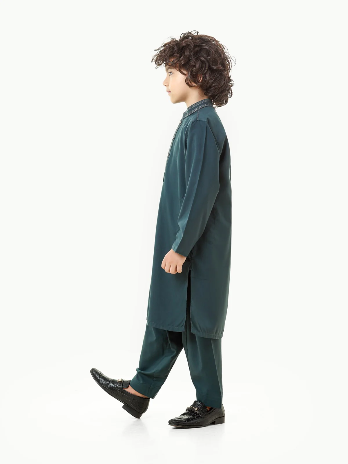 Embroidered Blended Shalwar Kameez - EBTKS23-3833 - Image 3