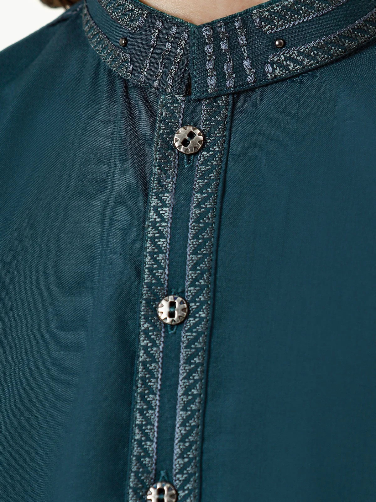 Embroidered Blended Shalwar Kameez - EBTKS23-3833 - Image 5