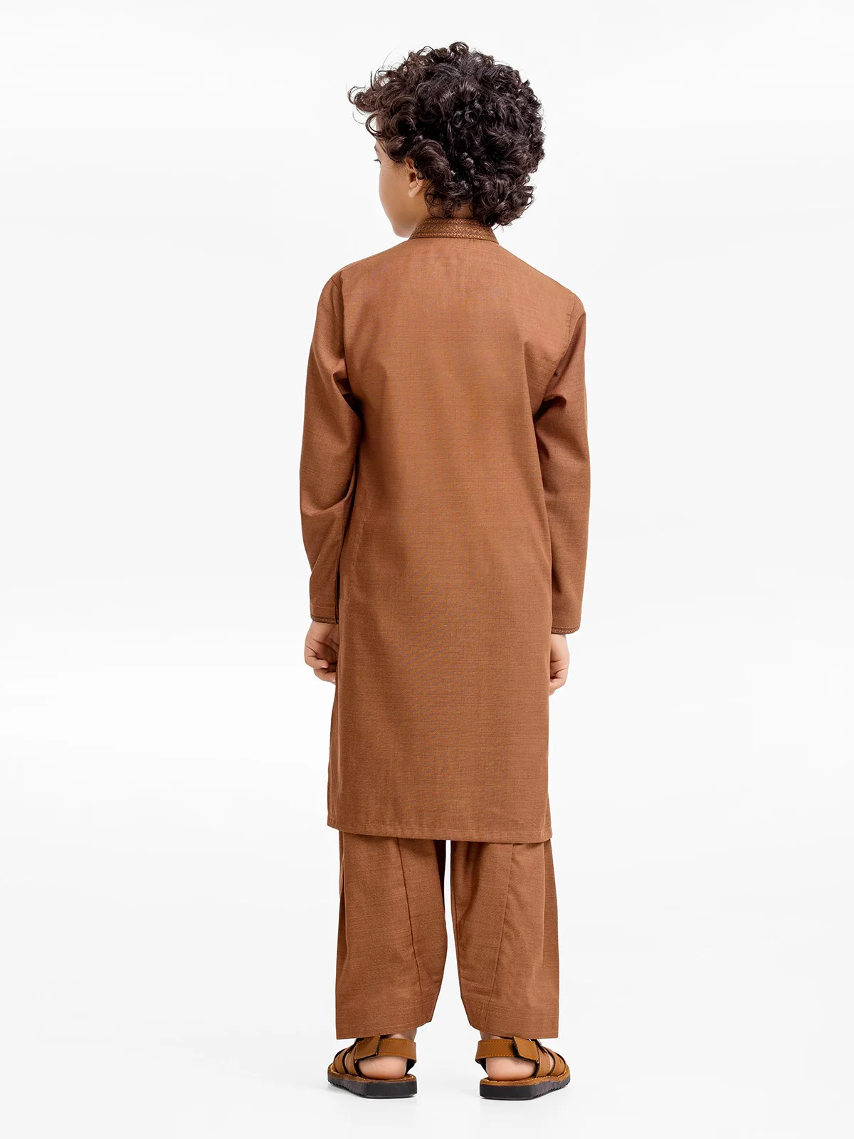 Embroidered Blended Shalwar Kameez - EBTKS23-3893 - Image 5