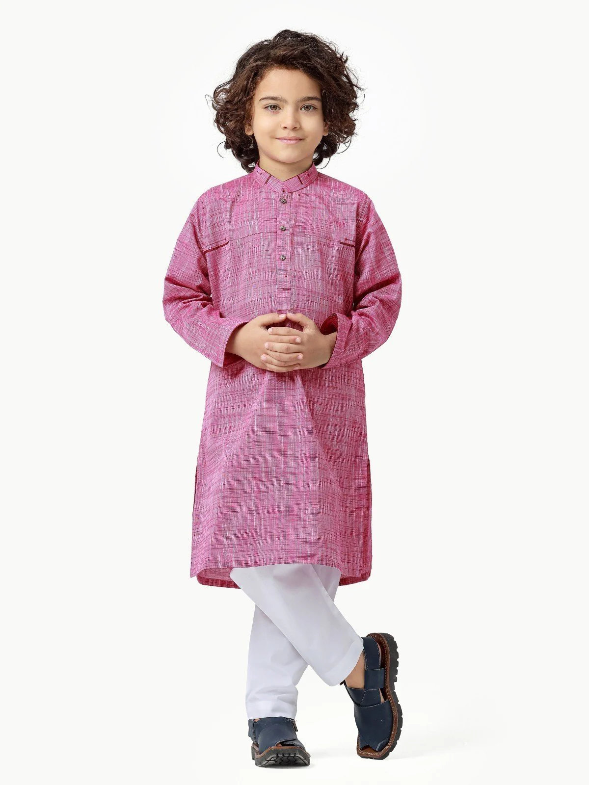 Embroidered Cotton Kurta - EBTK22-3851