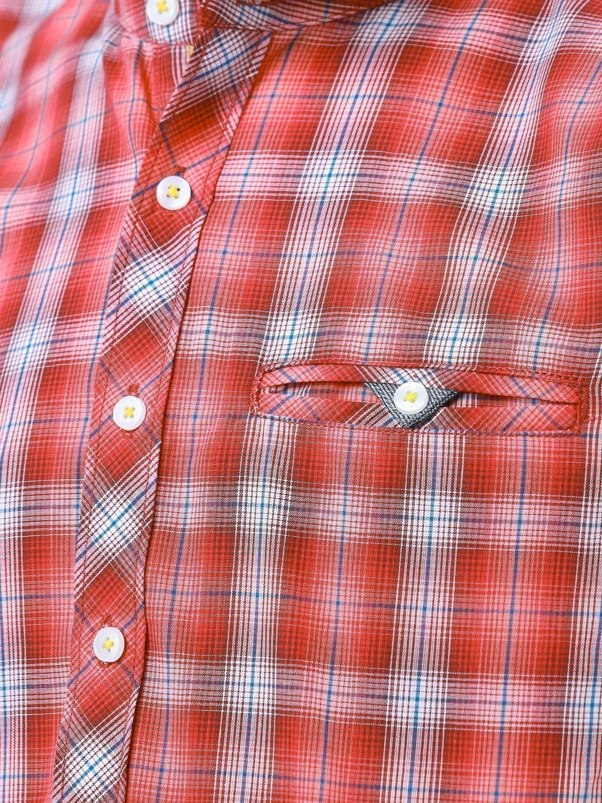 Half Sleeves Check Shirt - EBTS22-27446 - Image 5