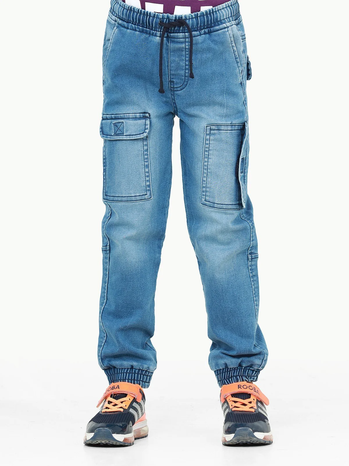 Denim Cargo Trouser - EBBT22-030