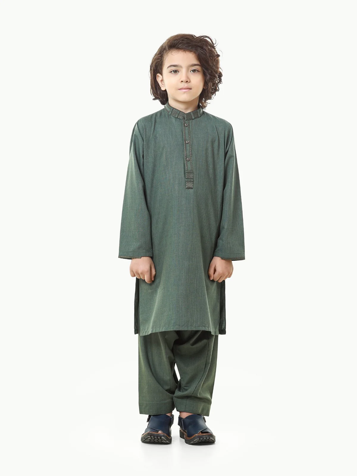 Embroidered Blended Shalwar Kameez - EBTKS22-3819
