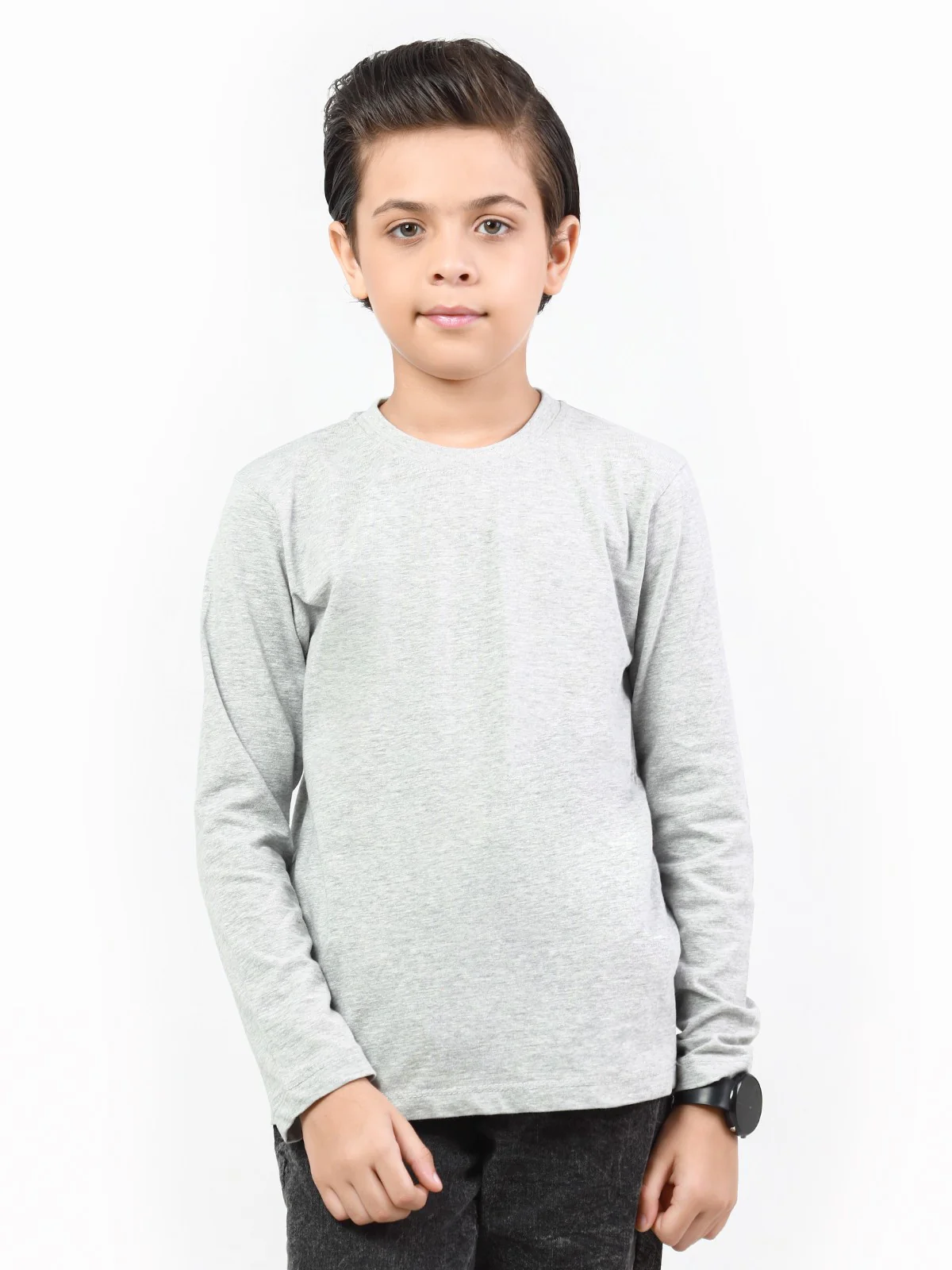 Full Sleeves Basic Tee - EBTBF22-004 - Image 3