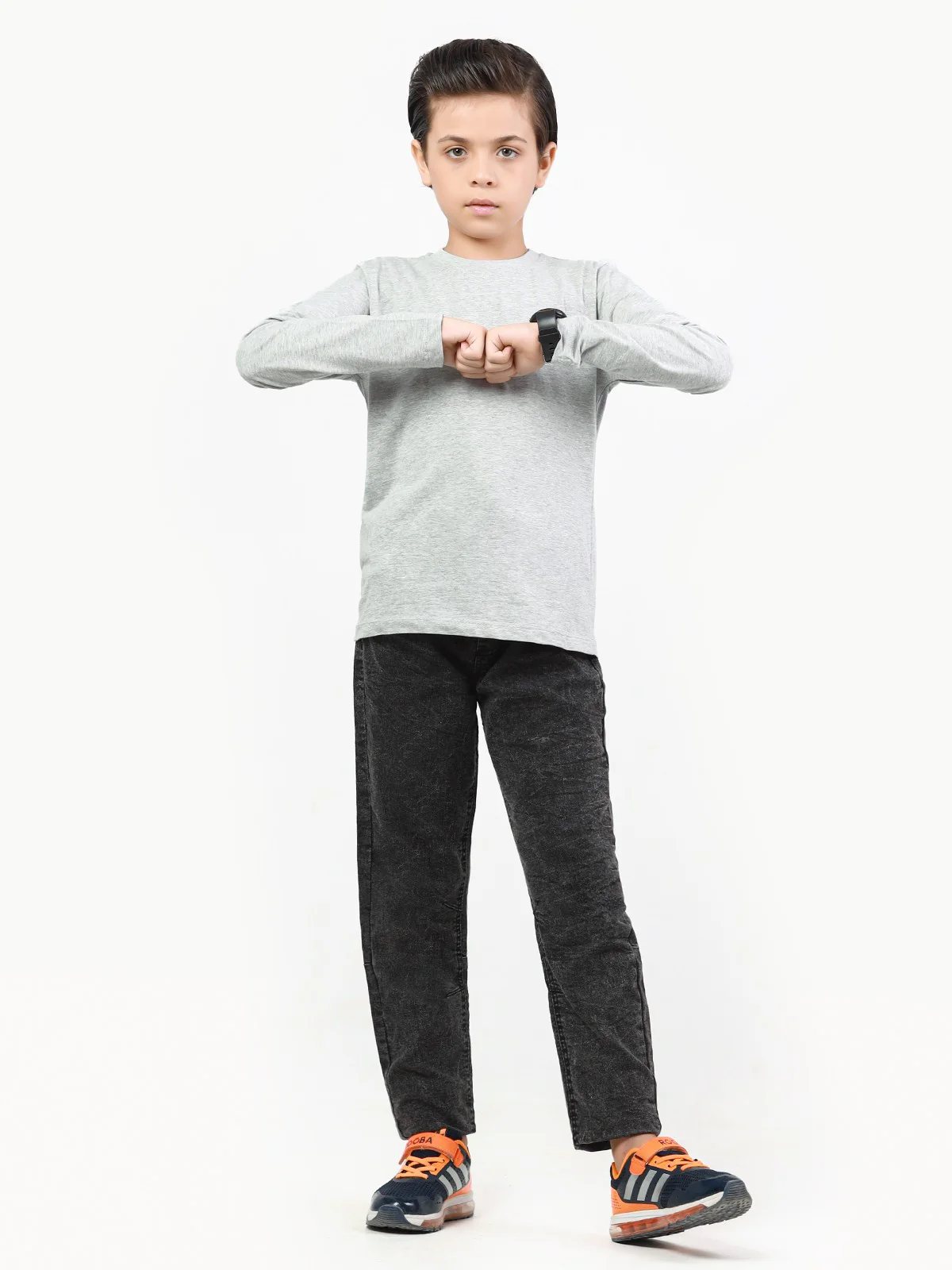 Full Sleeves Basic Tee - EBTBF22-004 - Image 5