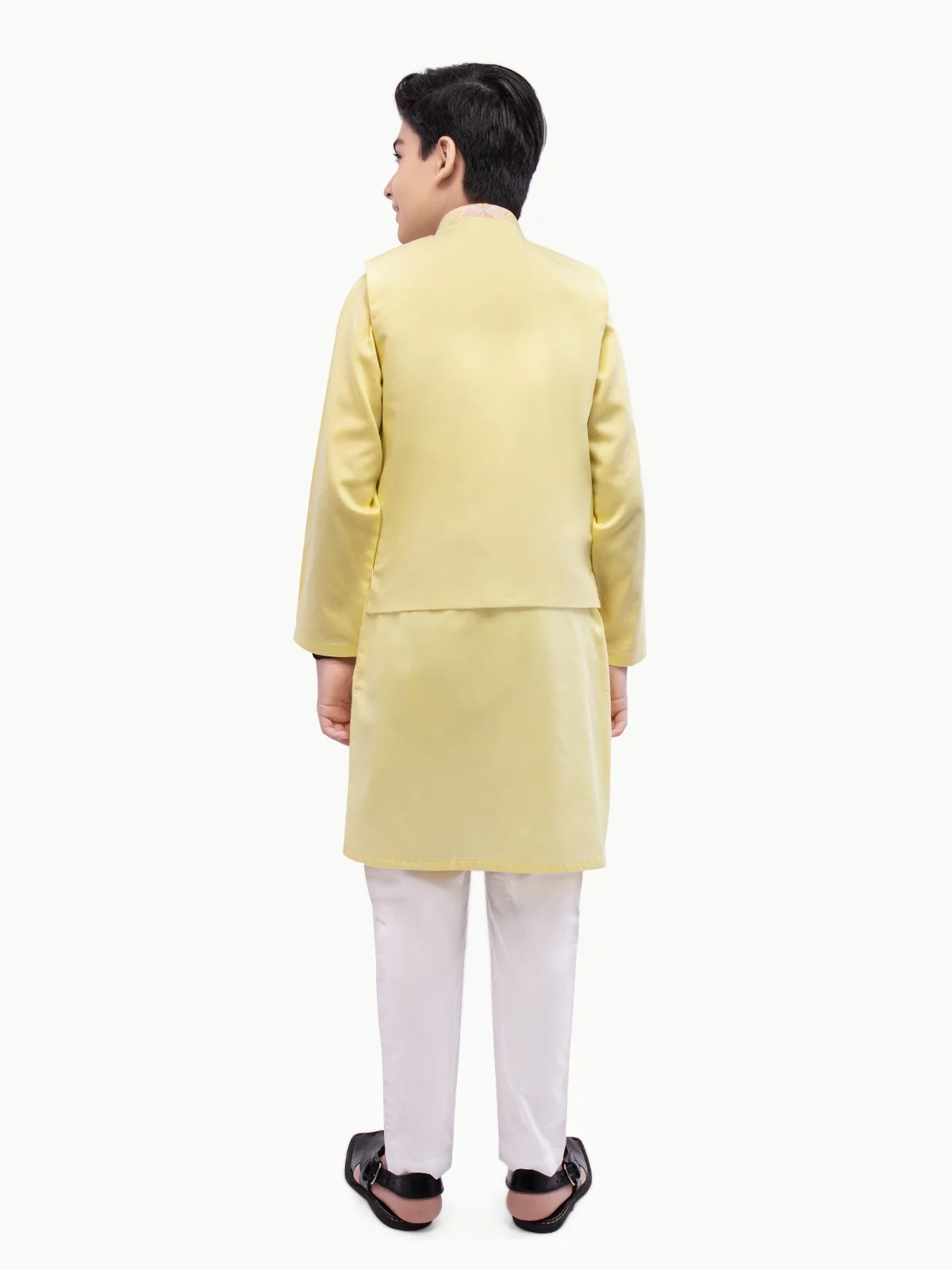 Cotton Waistcoat Suit - EBTWCSC22-012 - Image 5