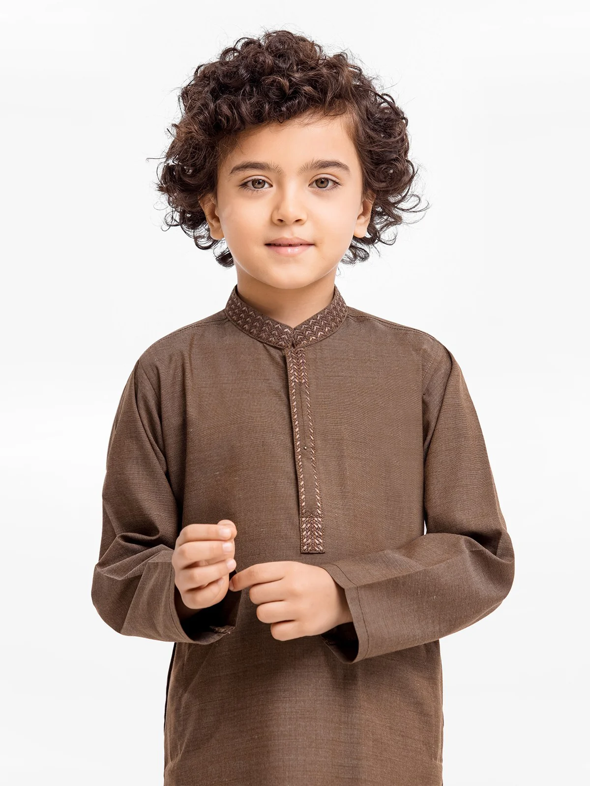 Embroidered Blended Shalwar Kameez - EBTKS23-3890 - Image 3