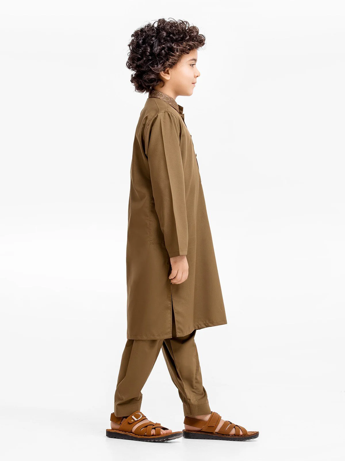 Embroidered Blended Shalwar Kameez - EBTKS23-3898 - Image 4