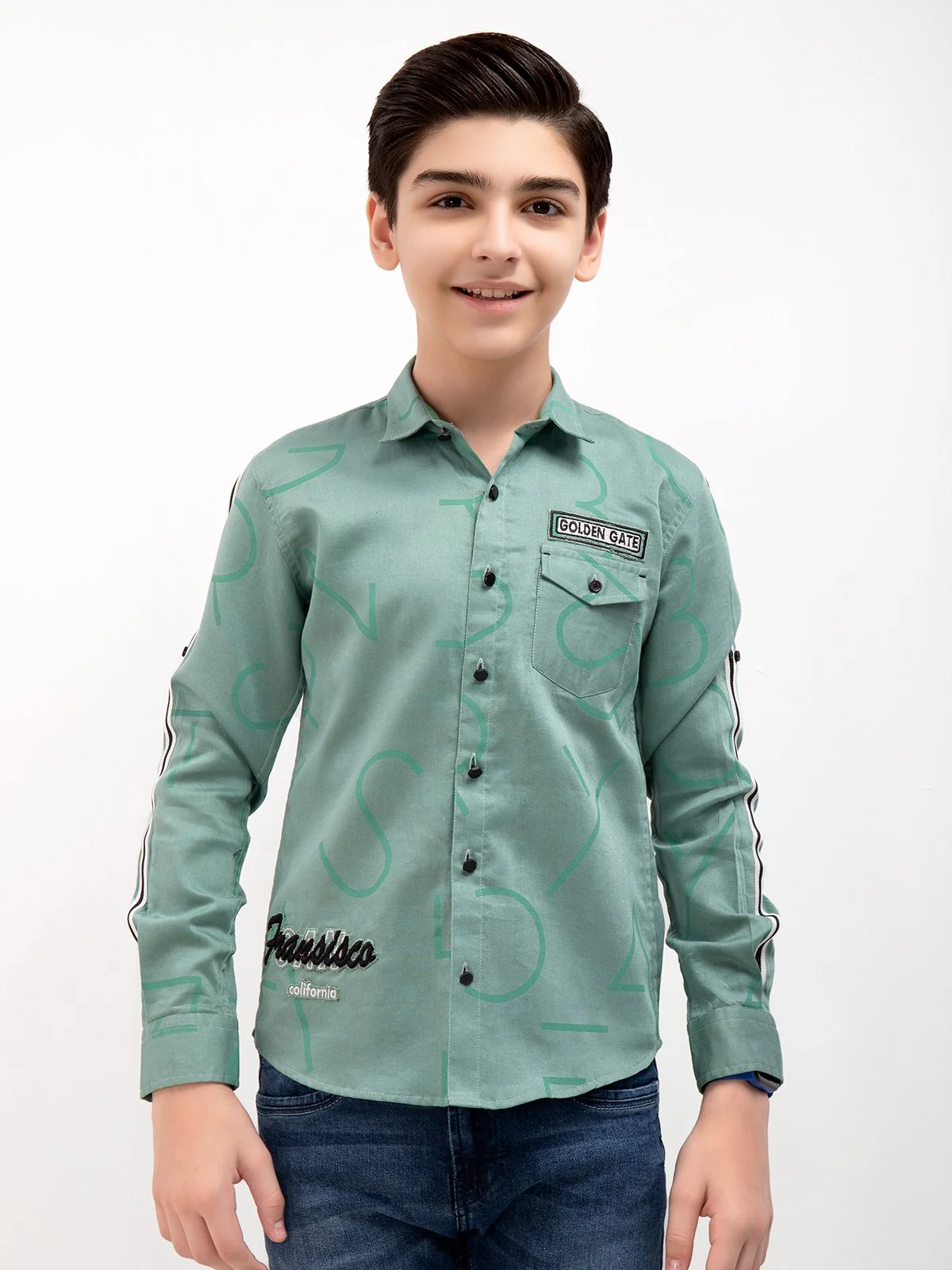 Typographic Shirt - EBTS22-27377 - Image 4