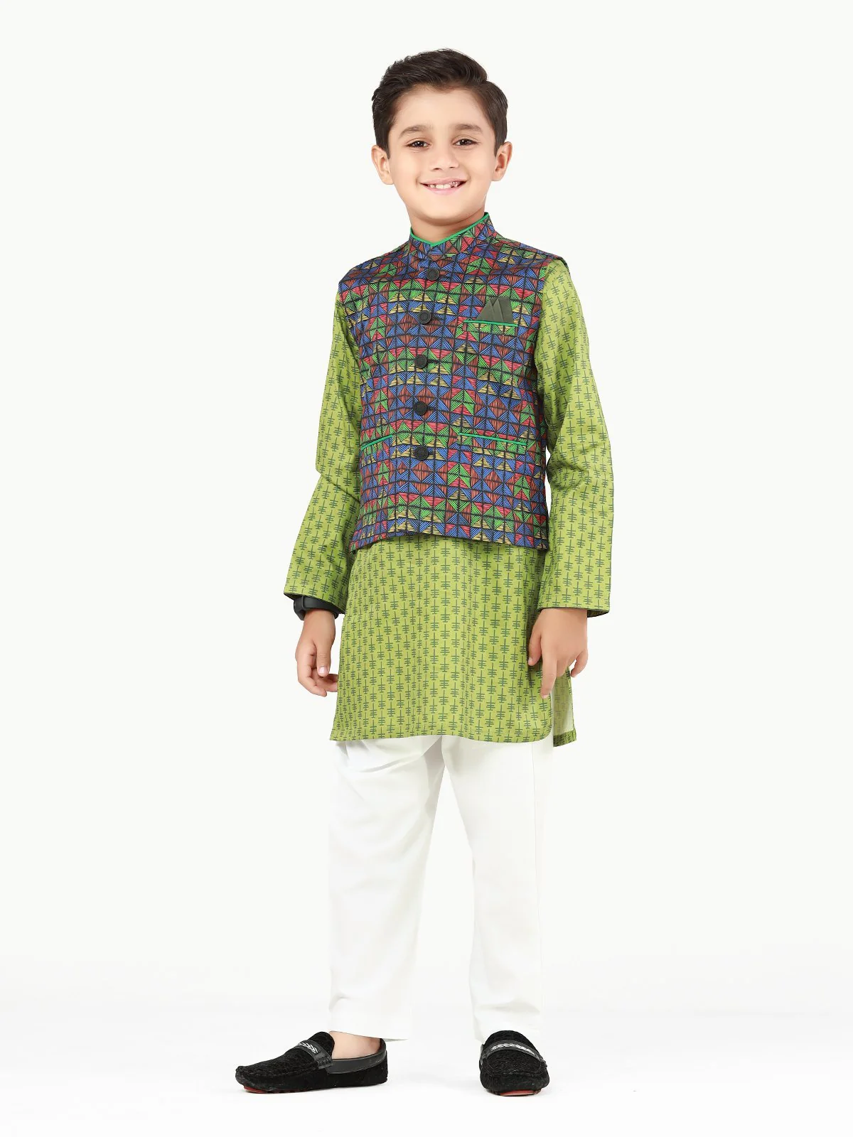 Cotton Waistcoat Suit - EBTWCS22-25168