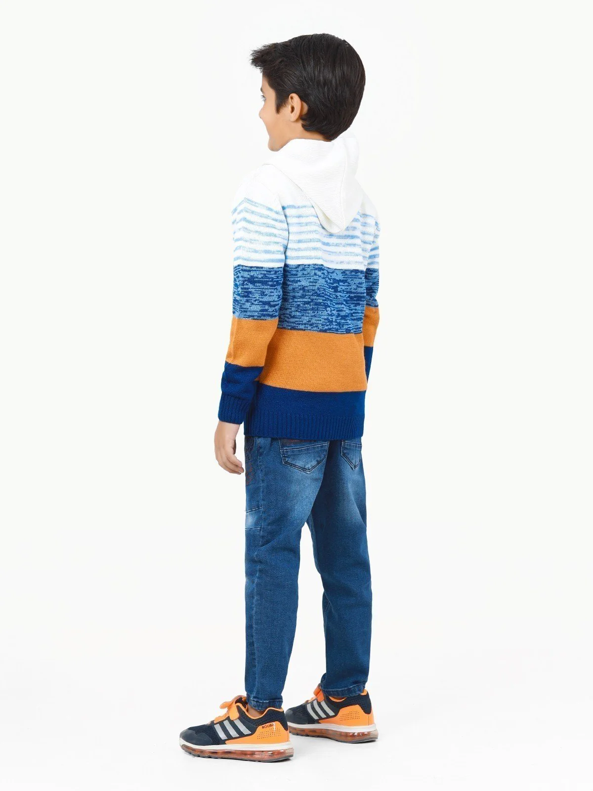 Zipper Color-Block Sweater - EBTSWT22-017 - Image 5