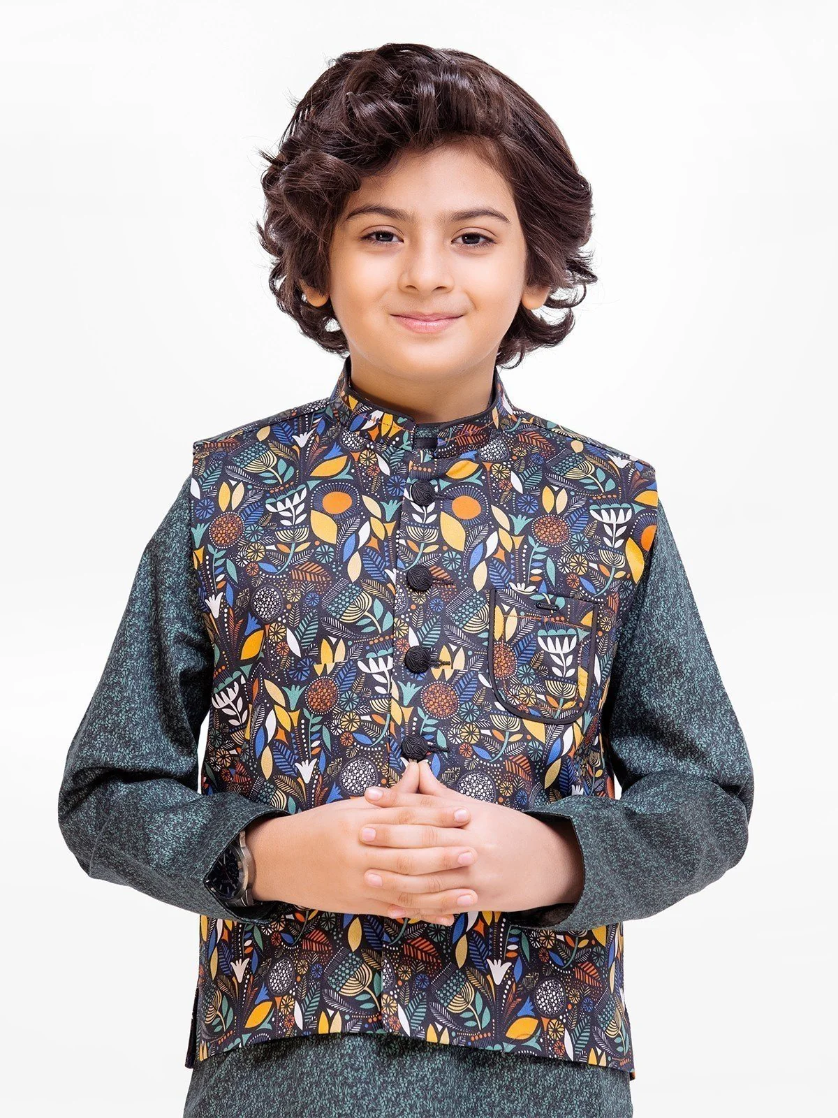Cotton Waistcoat Suit - EBTWCS23-25181