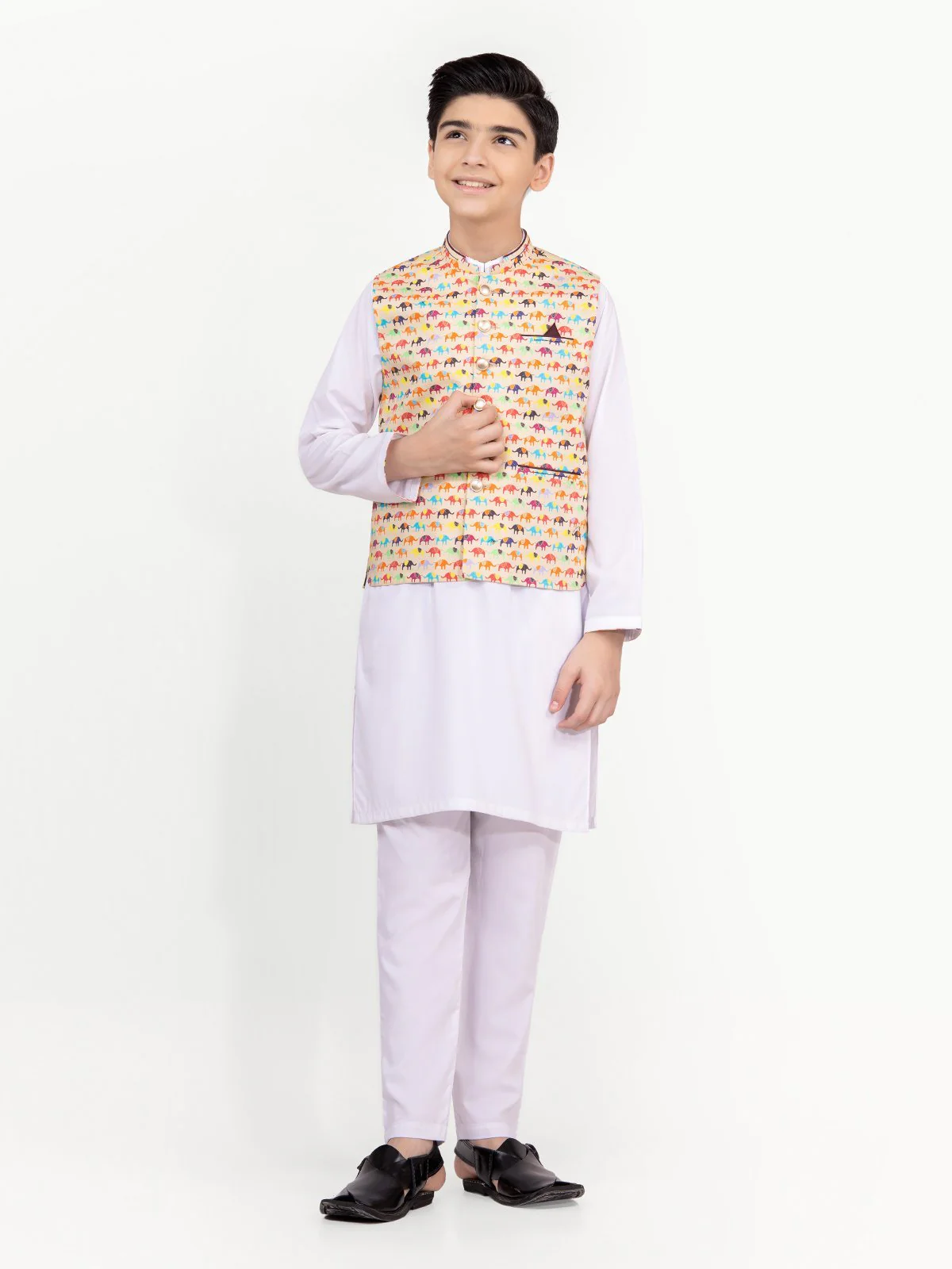 Cotton Waistcoat Suit - EBTWCS22-25160