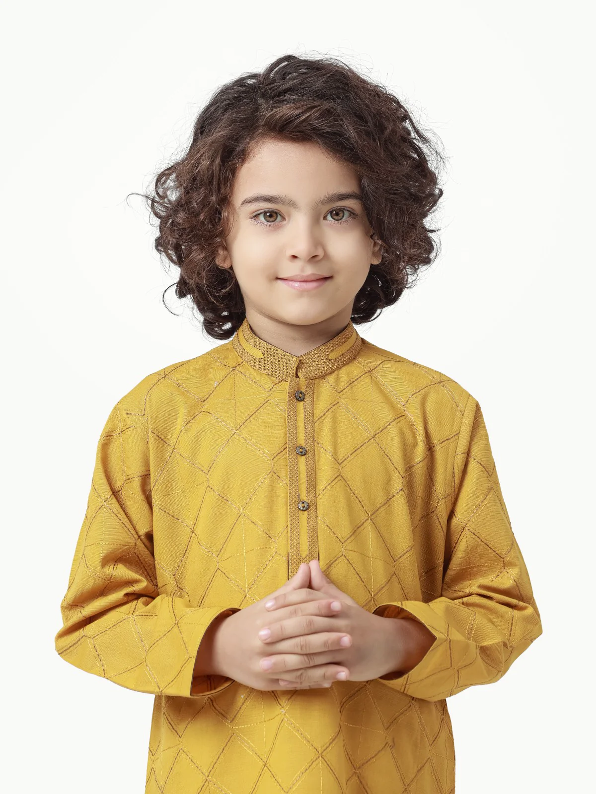 Embroidered Khaddar Kurta - EBTKC22-014 - Image 2