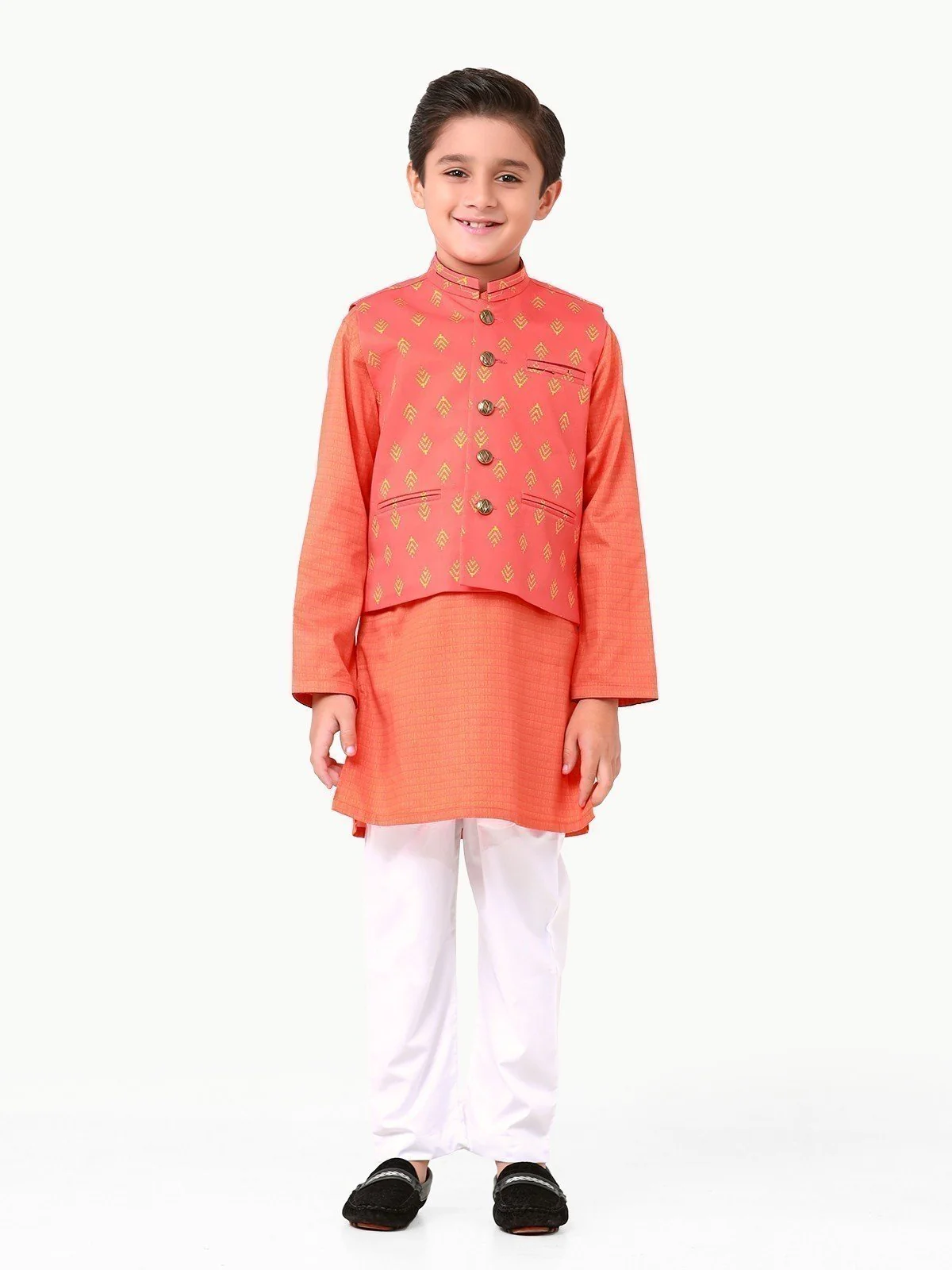 Cotton Waistcoat Suit - EBTWCS22-25175