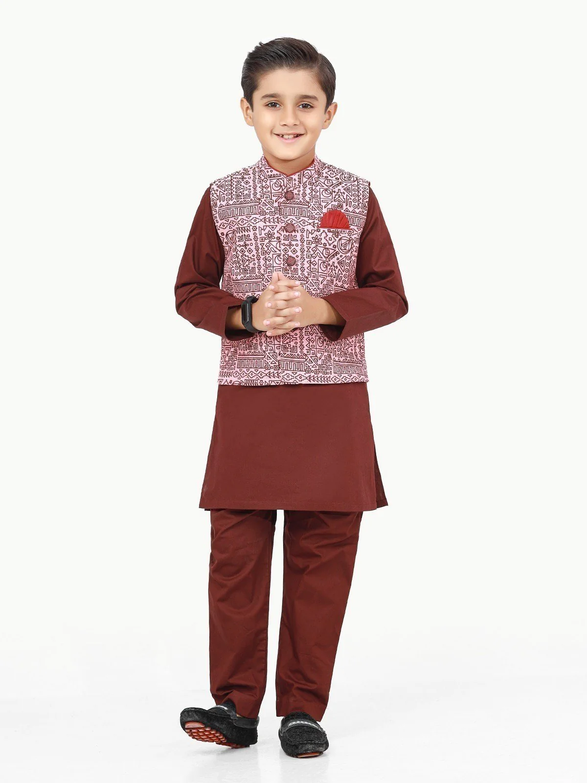 Cotton Waistcoat Suit - EBTWCS22-25172