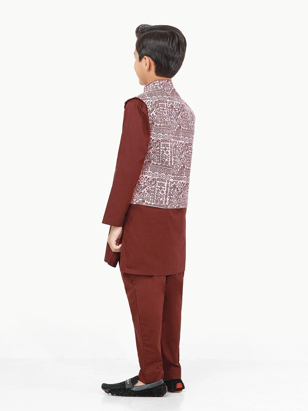 Cotton Waistcoat Suit - EBTWCS22-25172 - Image 6