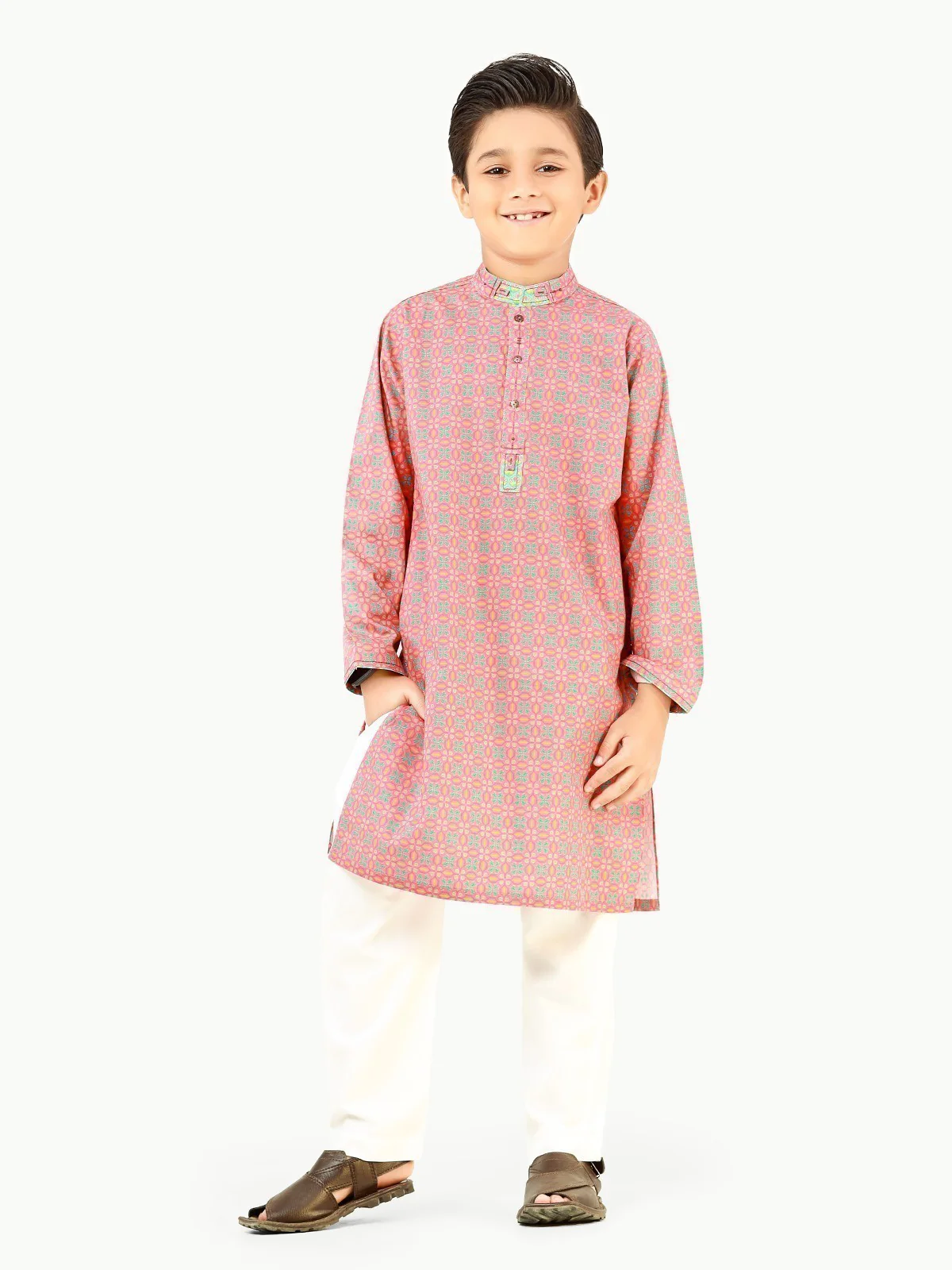 Cotton Kurta - EBTK22-3825 - Image 3