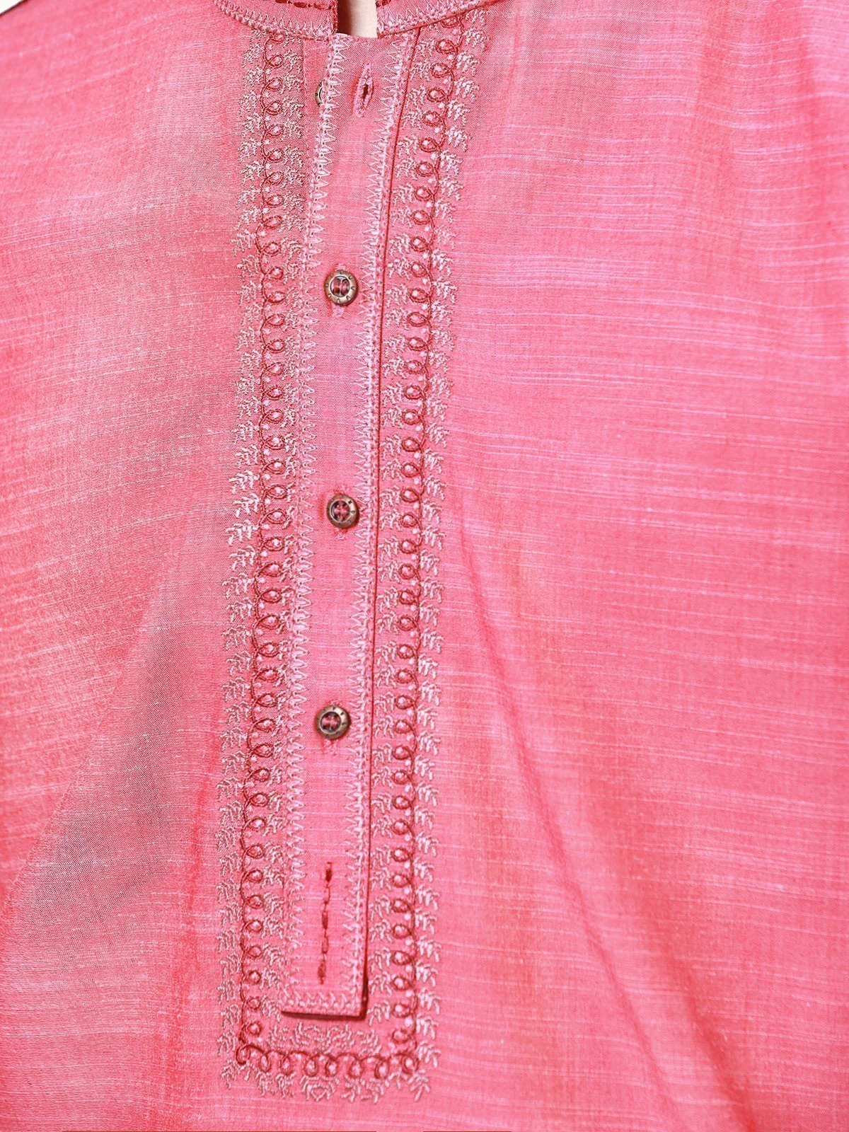 Embroidered Cotton Kurta - EBTK22-3849 - Image 5