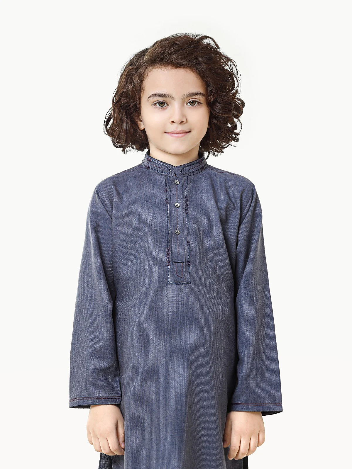 Embroidered Blended Shalwar Kameez - EBTKS23-3815 - Image 3