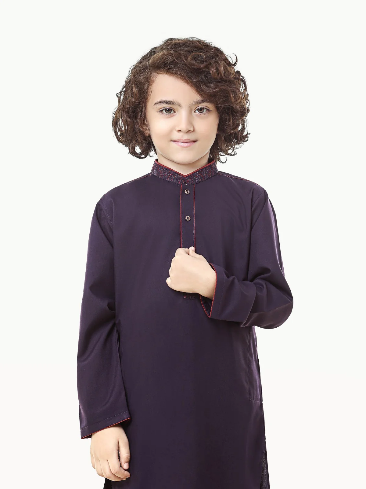 Embroidered Blended Shalwar Kameez - EBTKS23-3829 - Image 2