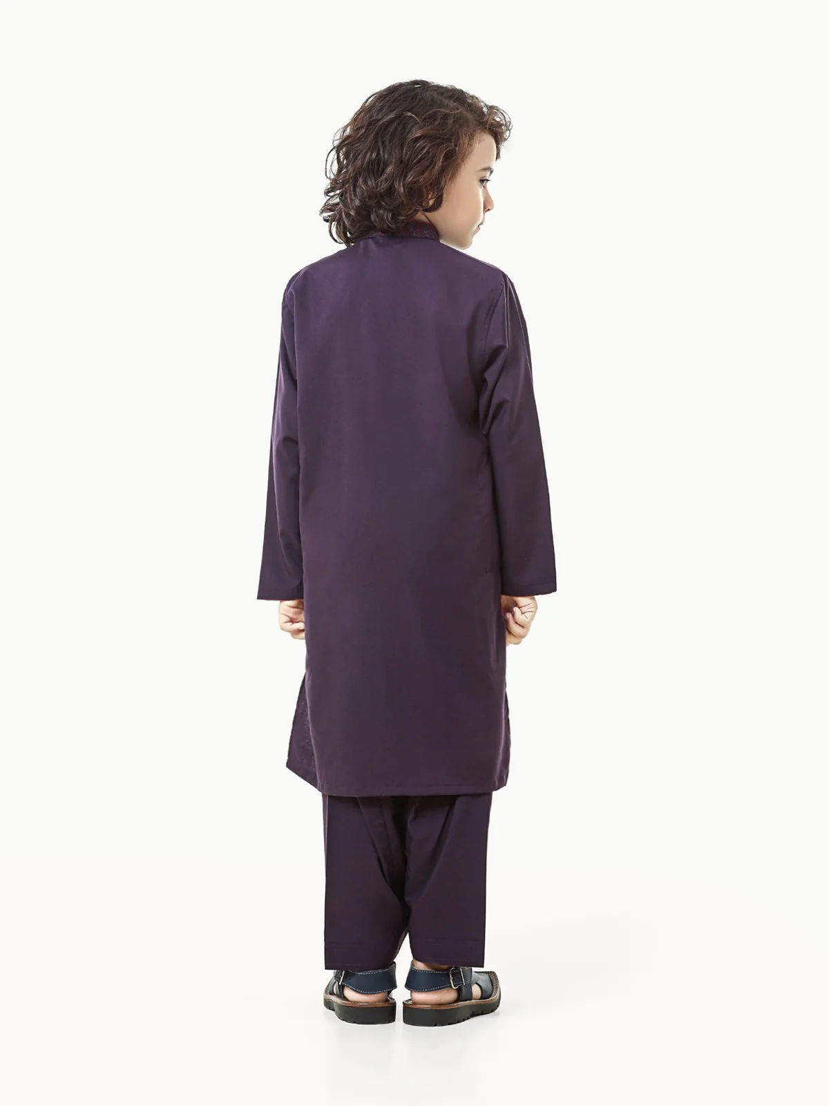 Embroidered Blended Shalwar Kameez - EBTKS23-3829 - Image 6