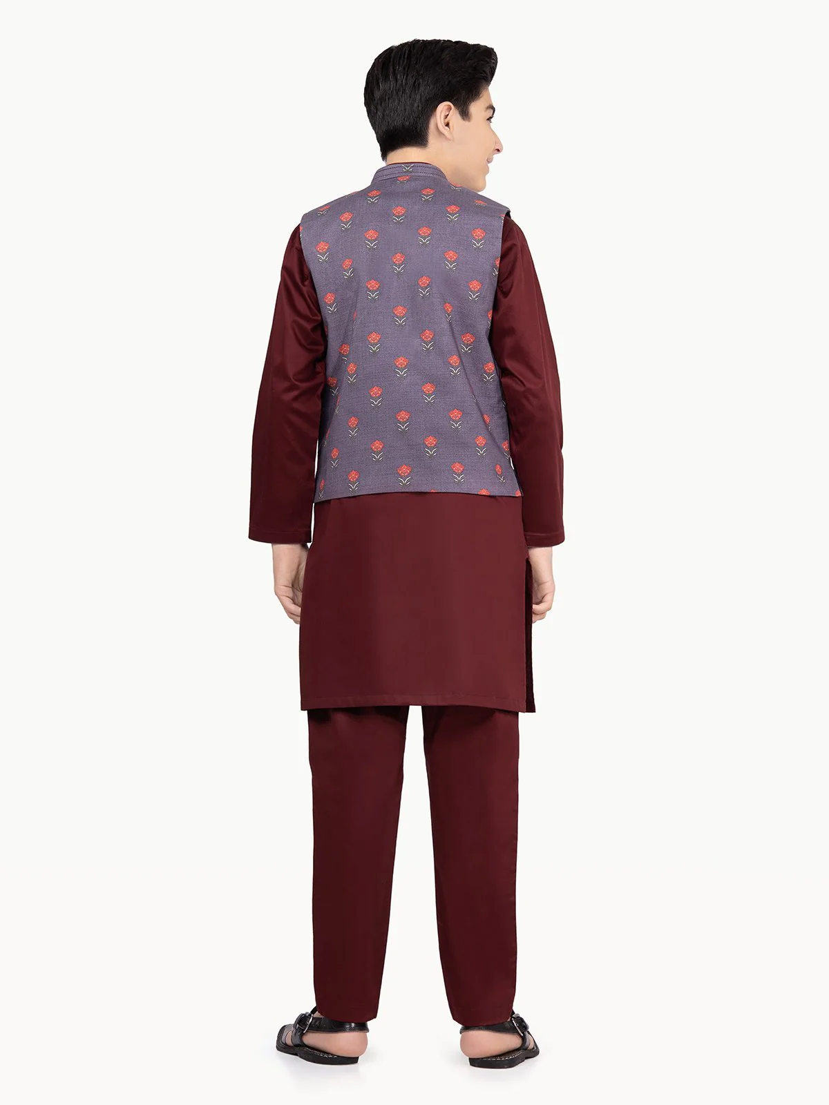 Cotton Waistcoat Suit - EBTWCS22-25158 - Image 6