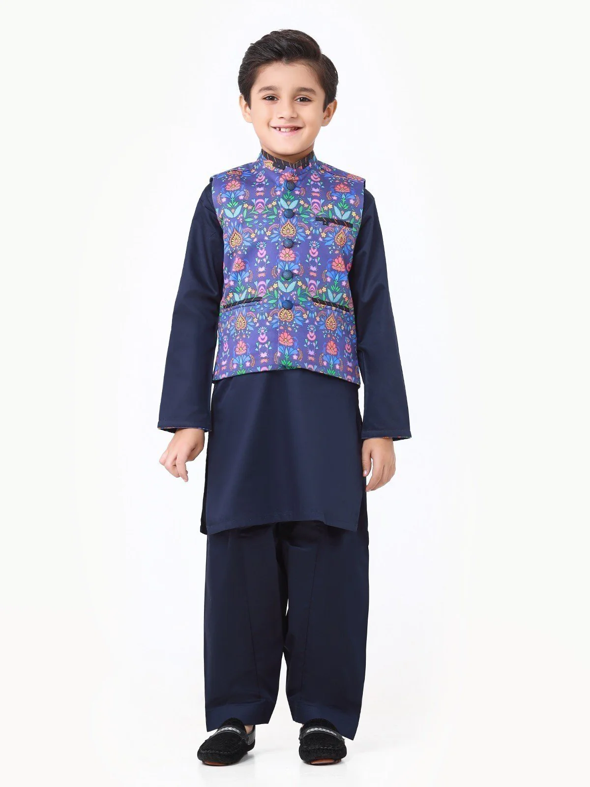 Cotton Waistcoat Suit - EBTWCS22-25166