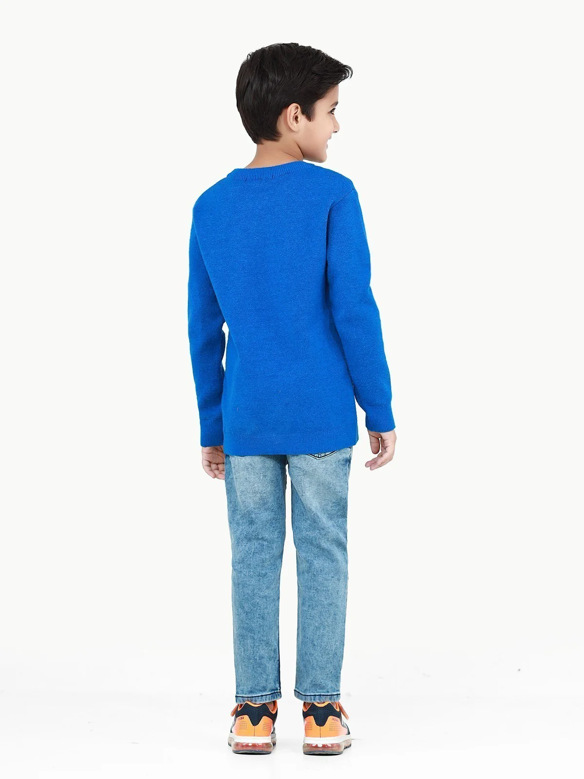 Crew Neck Emoji Sweater - EBTSWT22-001 - Image 6
