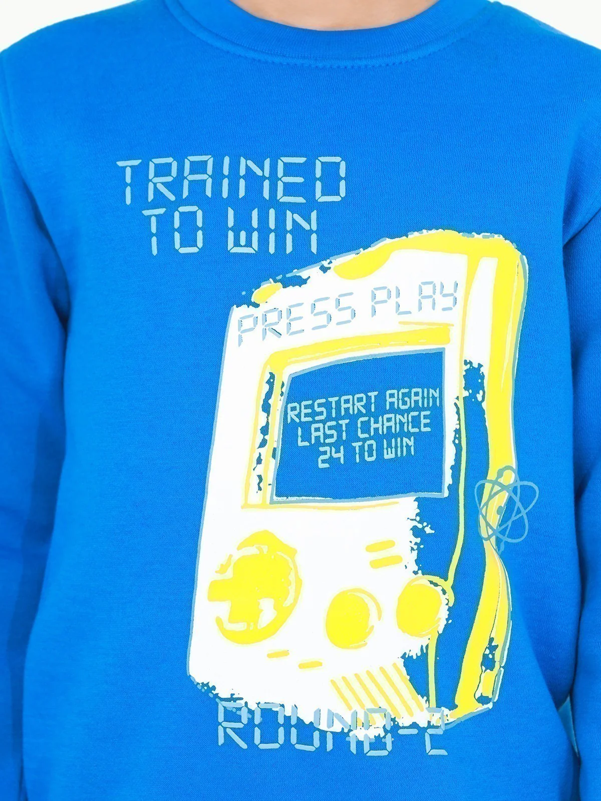 Crew Neck Graphic Sweatshirt - EBTSS22-002 - Image 5